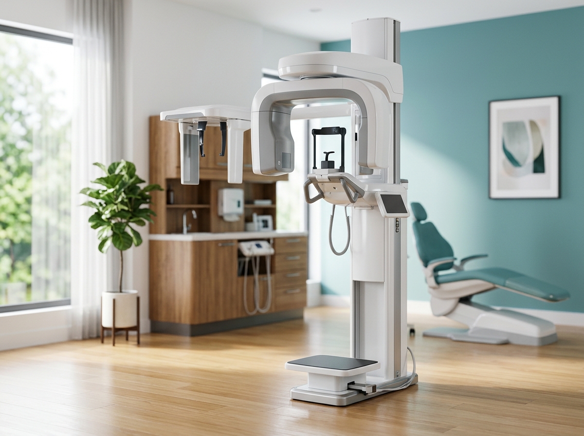 Cone beam CT (CBCT) 3D dental imaging scanner at Riverfront Dental in Cambridge ON